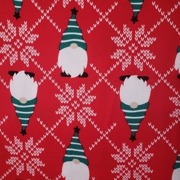 NWT Secret Treasure Christmas Holiday Nome Gown w/Pockets Sz S/M - Picture 3 of 10